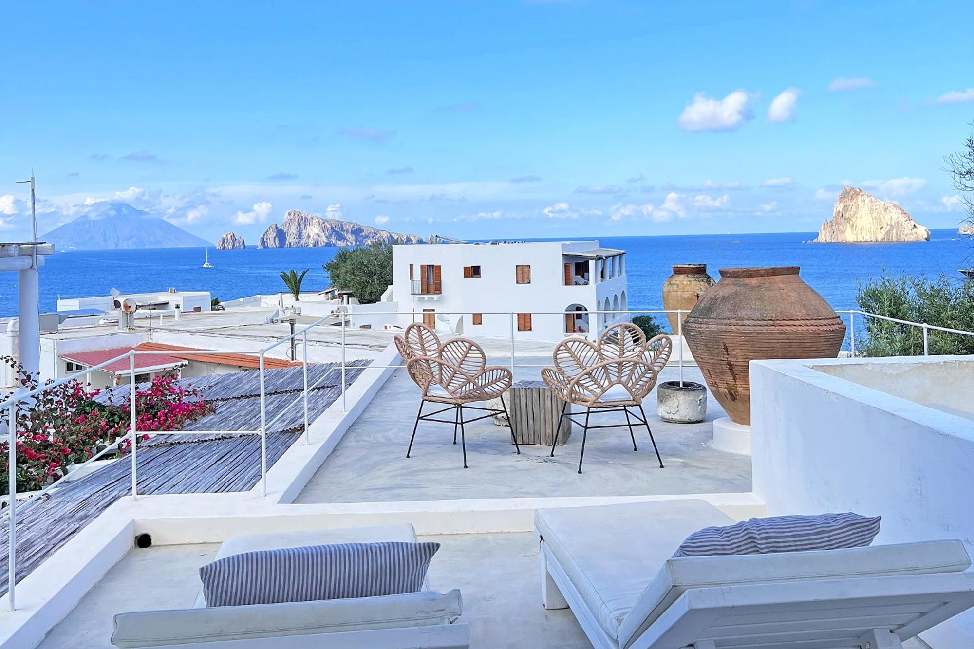 Ferienwohnung Casa Perla Panarea Exterior foto